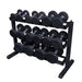 Body-Solid (#GDR363B) 3-Tier Dumbbell Rack