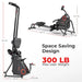 Sunny Premium Smart Ultra Quiet Dual Slide Rail Magnetic Rowing Machine