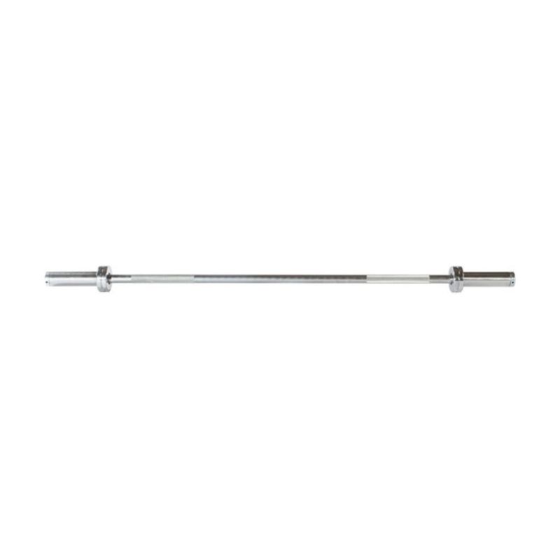 York (#32115) 5' Hard Chrome Olympic Bar