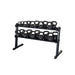 2 Tier Horizontal Kettlebell Rack (Black)