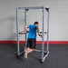 Body-Solid Power Rack with Dip Attachment