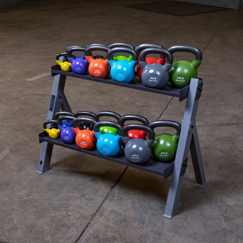 Body-Solid Dumbell/Kettlebell Rack