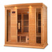 MX-K406-01 Maxxus Low EMF FAR Infrared Sauna Canadian Hemlock