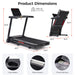 Sunny Advanced Heavy Duty Auto Incline Smart Treadmill