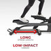 Sunny Smart Premium Extra Long Stride Length Programmable Electro-Magnetic Elliptical