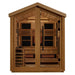 GoldenDesign GDI-8523-01 Loviisa 3 Person Hybrid Outdoor Sauna-Canadian Red Cedar Interior