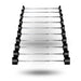 York (20-110 lb) Rubber-Coated Barbell Set
