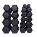 Rubber Hex Dumbbell Sets