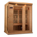 MX-K306-01 Maxxus Low EMF FAR Infrared Sauna Canadian Hemlock