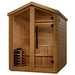 GoldenDesign GDI-8506-01 Kaarina 6 Person Outdoor Traditional Sauna-Canadian Red Cedar Interior