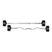 York (20-110 lb) Rubber-Coated Barbell Set