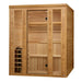 GoldenDesign GDI-7060-01 "Engelberg Edition" 6 Person Traditional Steam Sauna Pacific Premium Clear Cedar