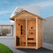 GoldenDesign GDI-8123-01 "Carinthia" 3 Person Hybrid Outdoor Sauna - Canadian Hemlock