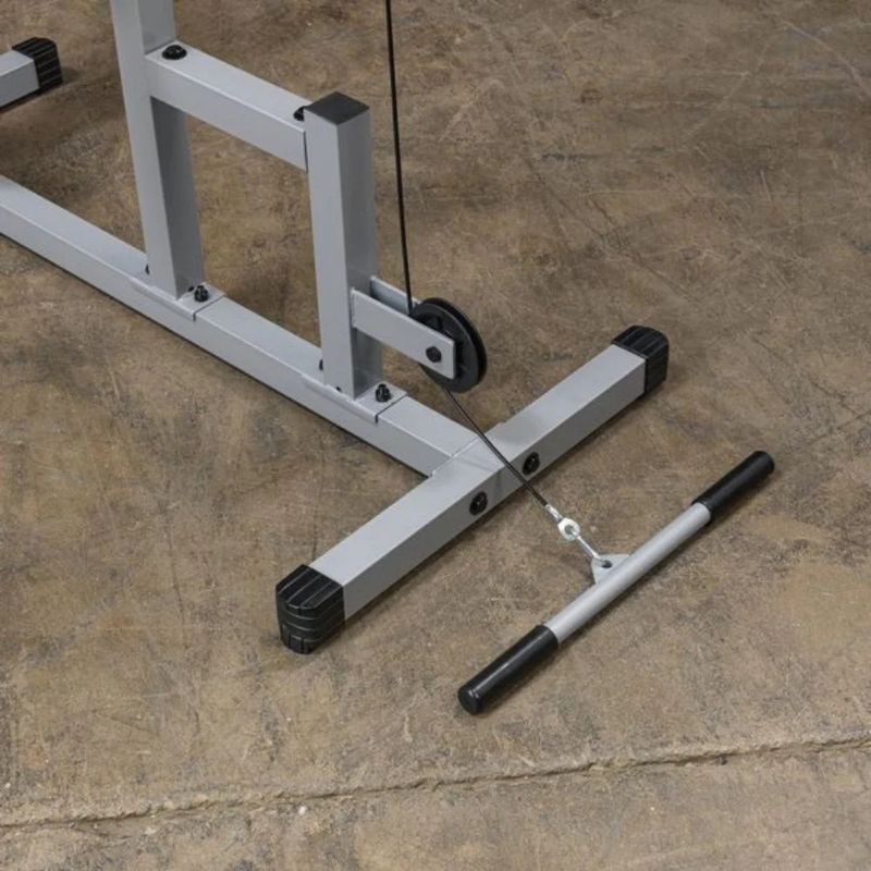 Body-Solid (#PLM180X) Powerline Lat Pull & Low Row Machine in Silver