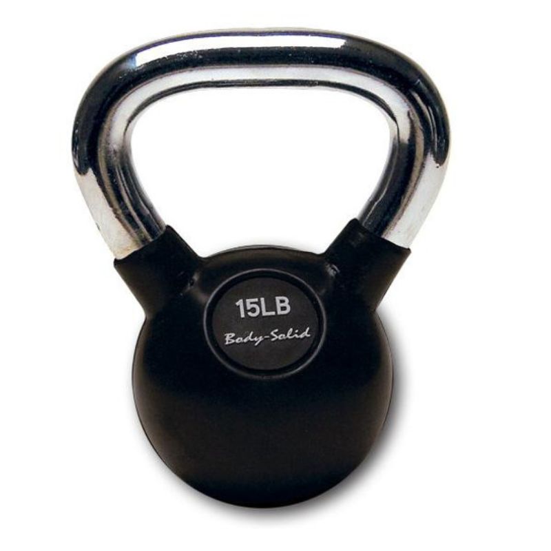 Body-Solid Chrome Handle Kettlebells