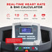 Sunny Health & Fitness Premium Smart Treadmill with Auto Incline
