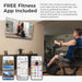 Sunny Smart Magnetic Heavy Duty Recumbent Bike
