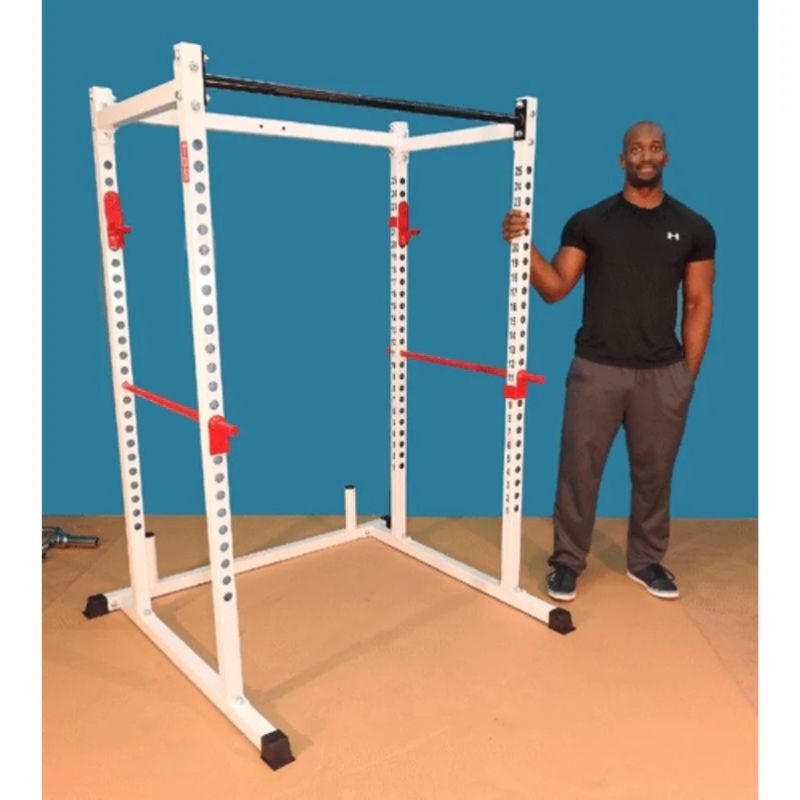 TDS Fitness (#TDS-92561-W) Full Power Rack in White