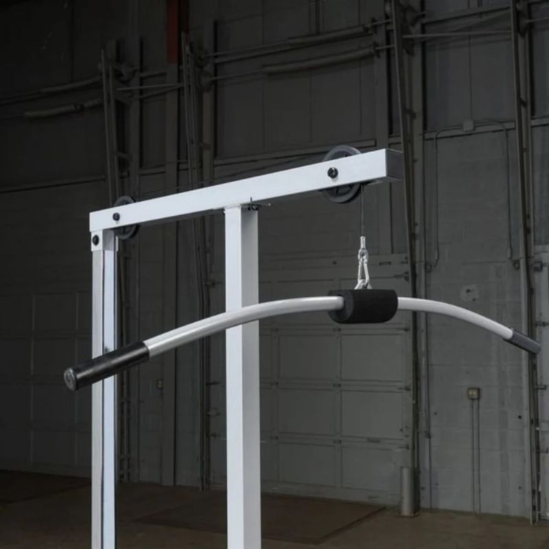 Body-Solid (#PLM180X) Powerline Lat Pull & Low Row Machine in Silver