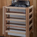 Golden Designs 2025 Soria GDI-8330-01 3 Per Hybrid Sauna (Indoor). Full Spectrum and Harvia Traditional Stove