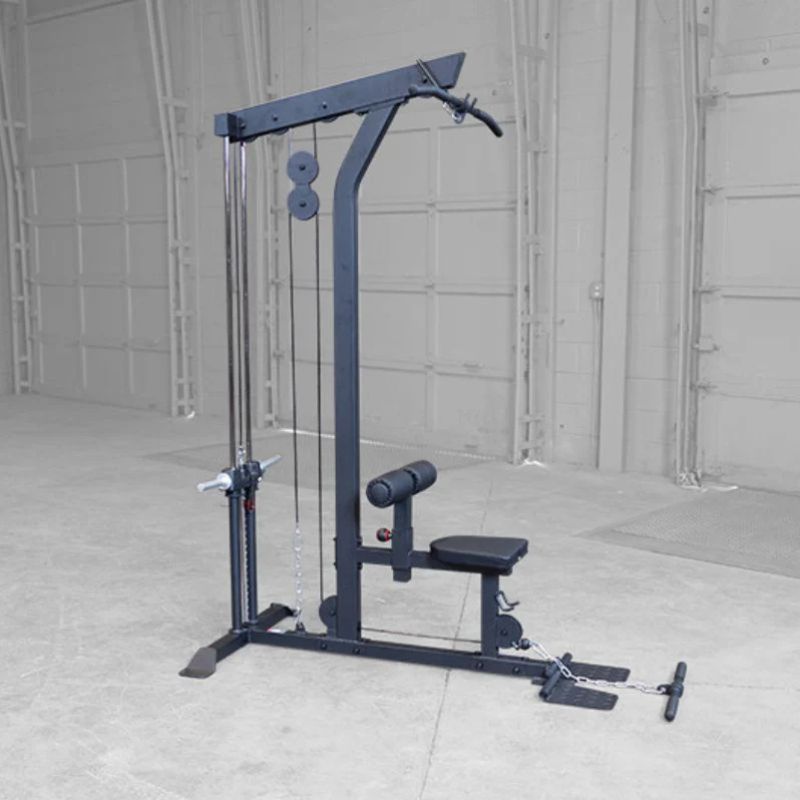 Body-Solid (#GLM85B) Lat Pulldown/Low Row Machine in Black