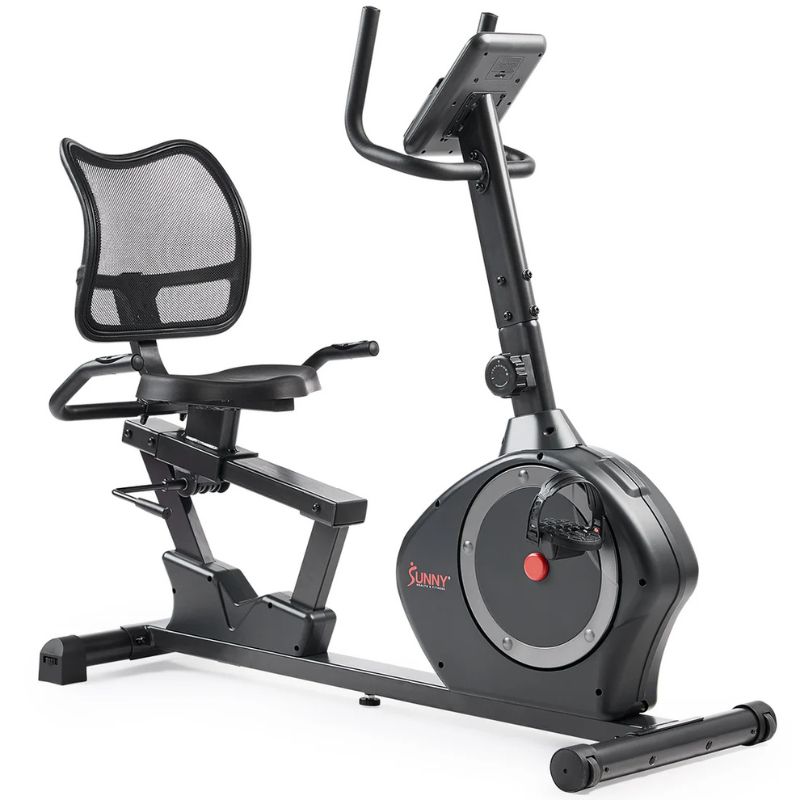 Sunny Smart Magnetic Heavy Duty Recumbent Bike