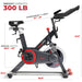 Sunny Premium Smart Magnetic Belt Drive Indoor Cycling Exercise Bike
