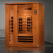 Lugano 3 Person Full Spectrum Infrared Sauna - Canadian Hemlock