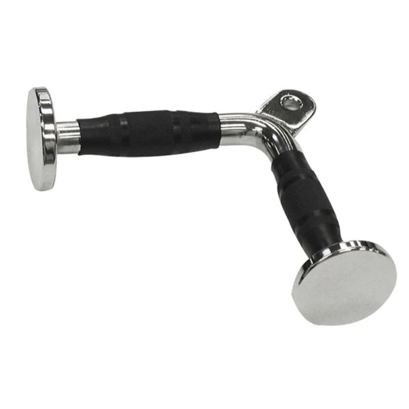 Body-Solid (#MB504RG) Rubber Grip Tricep Pressdown Bar in Chrome
