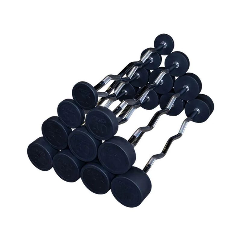 Body-Solid Fixed Barbell Sets in Black
