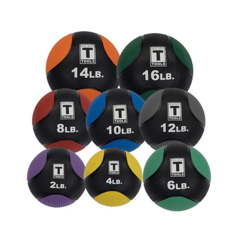 Body-Solid (#BSTMB) Color-Coded Medicine Balls
