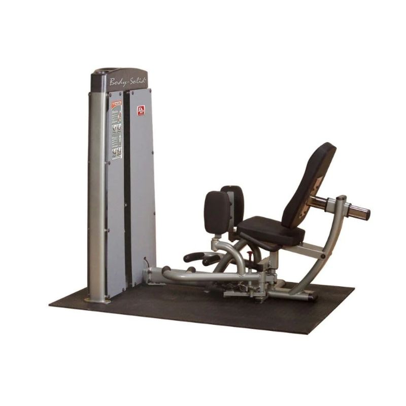 Body-Solid (#DIOTSF) Pro Dual Inner/Outer Thigh Machine in Silver