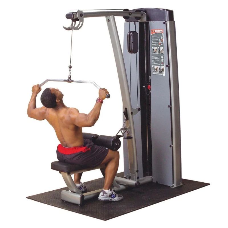 Body-Solid (#DLATSF) Pro Dual Lat Pulldown/Row Machine in Silver