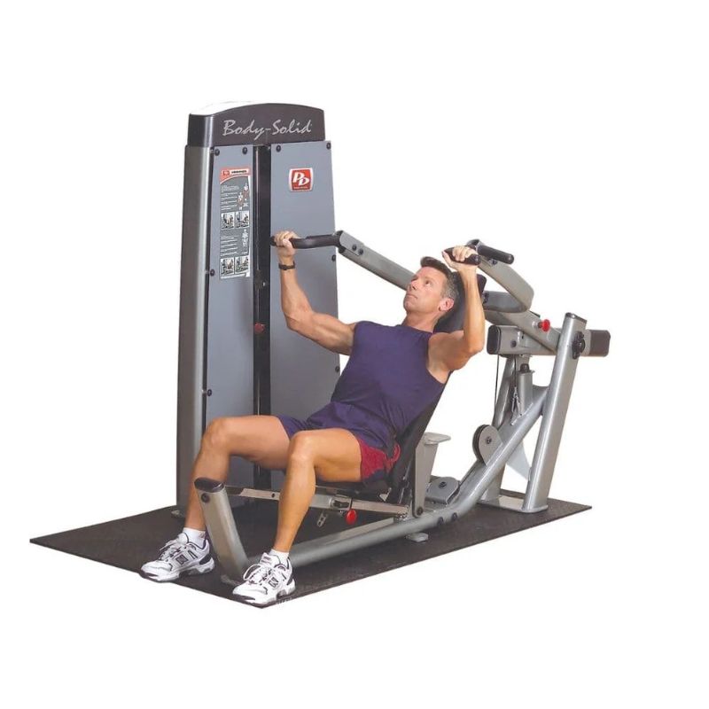 Body-Solid (#DPRS-SF) Pro Dual Multi Press in Silver