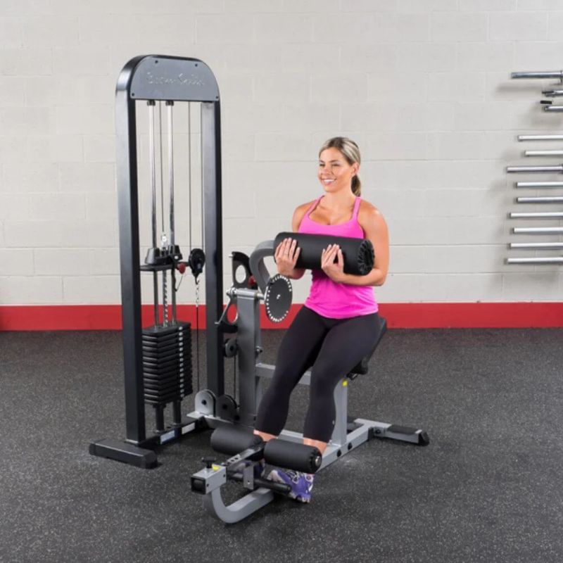 Body-Solid (#GCAB-STK) Pro Select Ab And Back Machine in Black