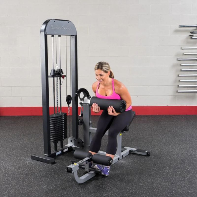 Body-Solid (#GCAB-STK) Pro Select Ab And Back Machine in Black