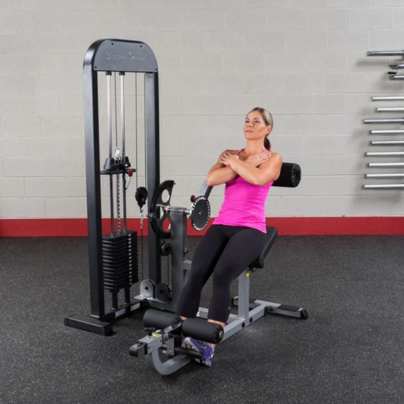 Body-Solid (#GCAB-STK) Pro Select Ab And Back Machine in Black