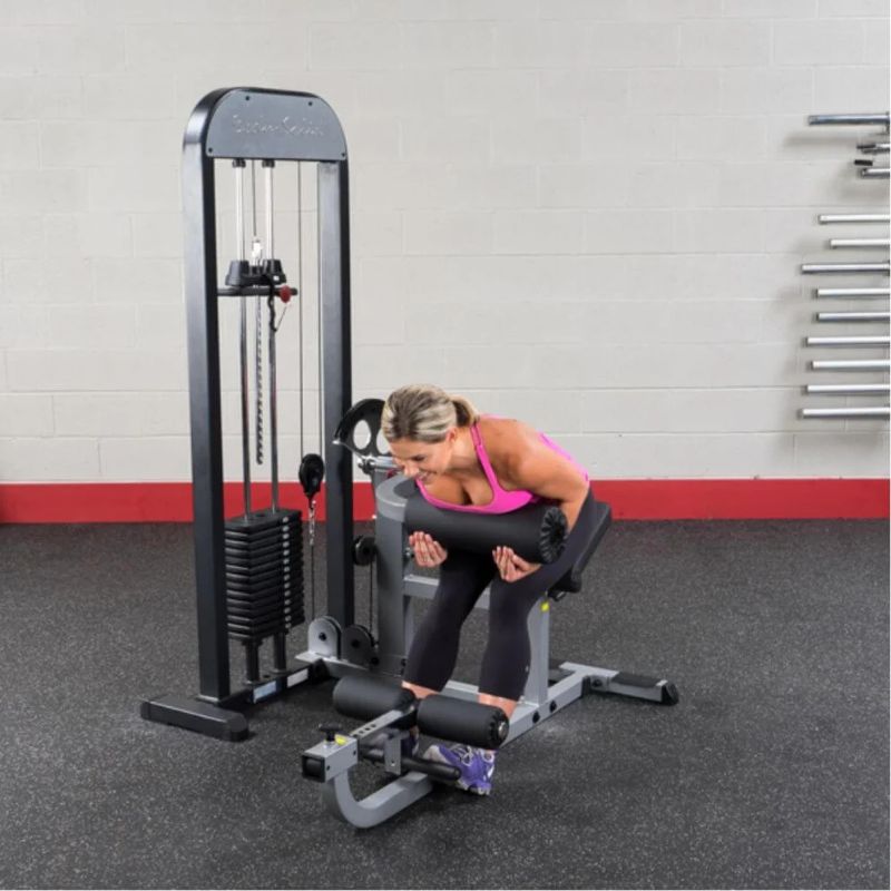 Body-Solid (#GCAB-STK) Pro Select Ab And Back Machine in Black