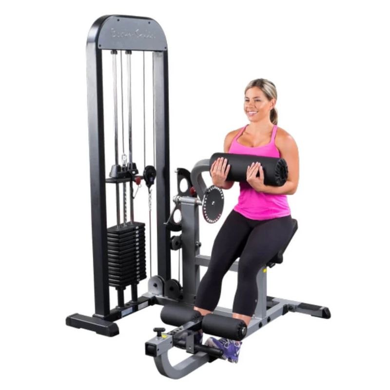 Body-Solid (#GCAB-STK) Pro Select Ab And Back Machine in Black