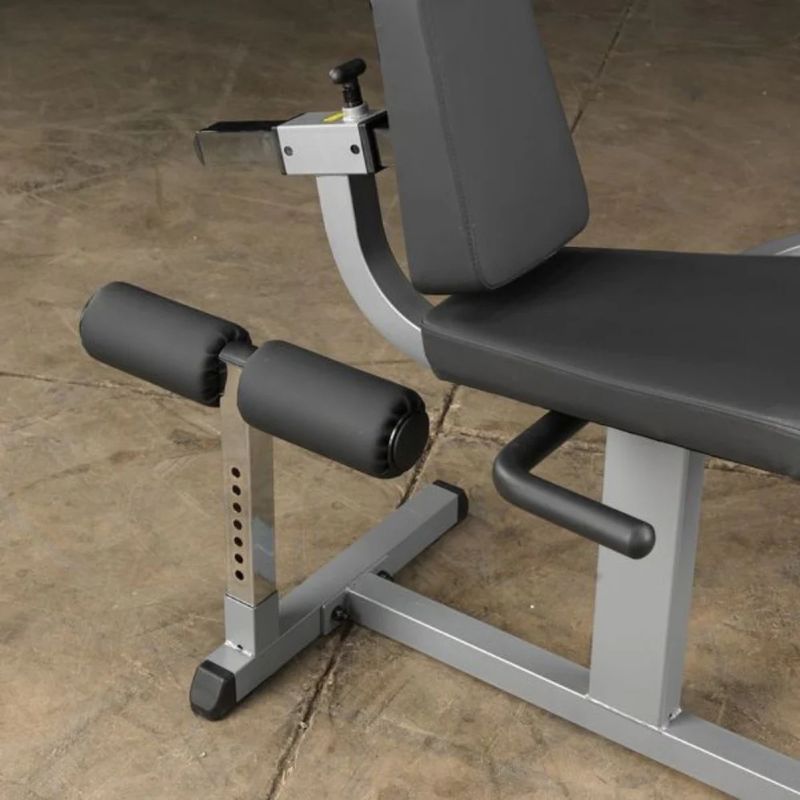 Body-Solid (#GCEC340) Seated Leg Extension/ Leg Curl Machine in Silver