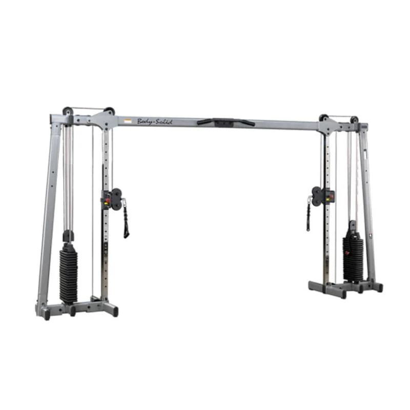 Body-Solid (#GDCC250) Deluxe Cable Crossover in Silver