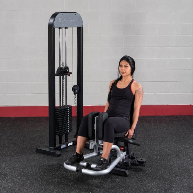 Body-Solid (#GIOT-STK) Pro-Select Inner/Outer Thigh Machine in Black