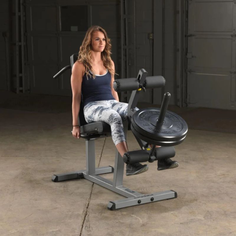 Body-Solid (#GLCE365) Seated Plate-Loaded Leg Extension & Leg Curl
