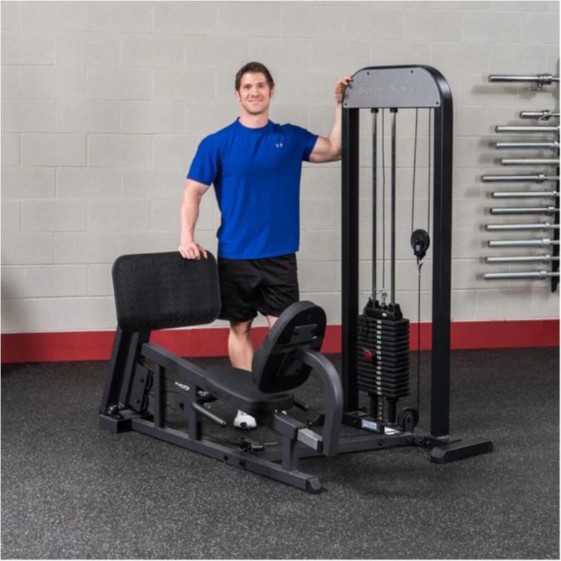 Body-Solid (#GLP-STK) Pro-Select Leg And Calf Press Machine in Black