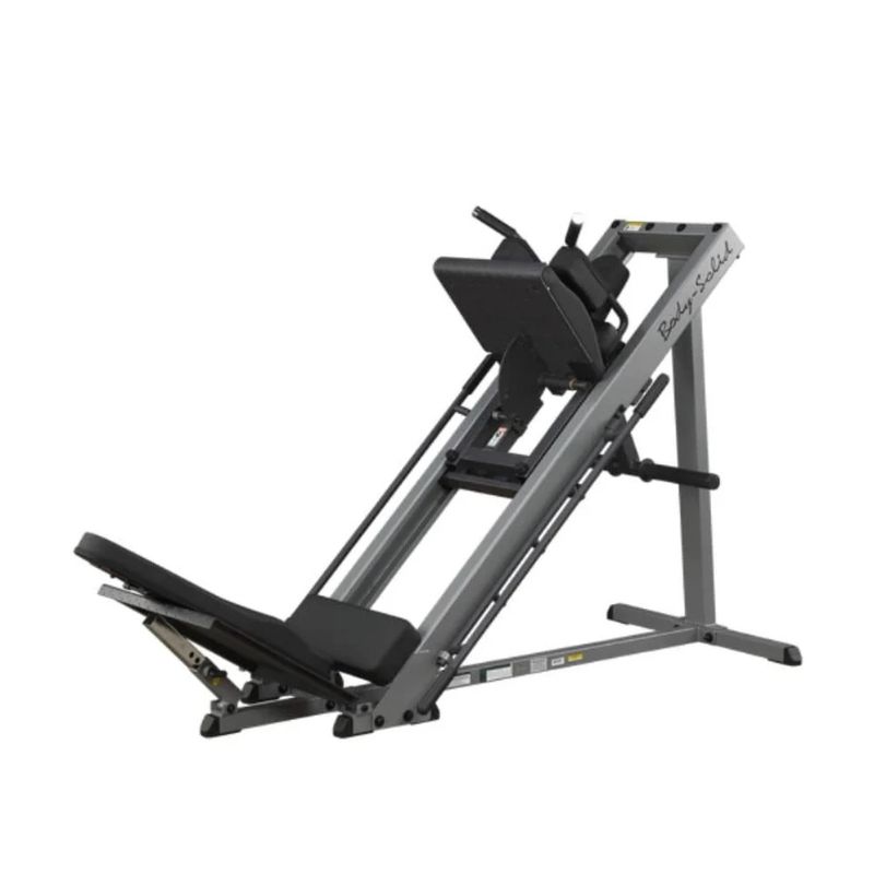 Body-Solid (#GLPH1100) Leg Press & Hack Squat in Silver