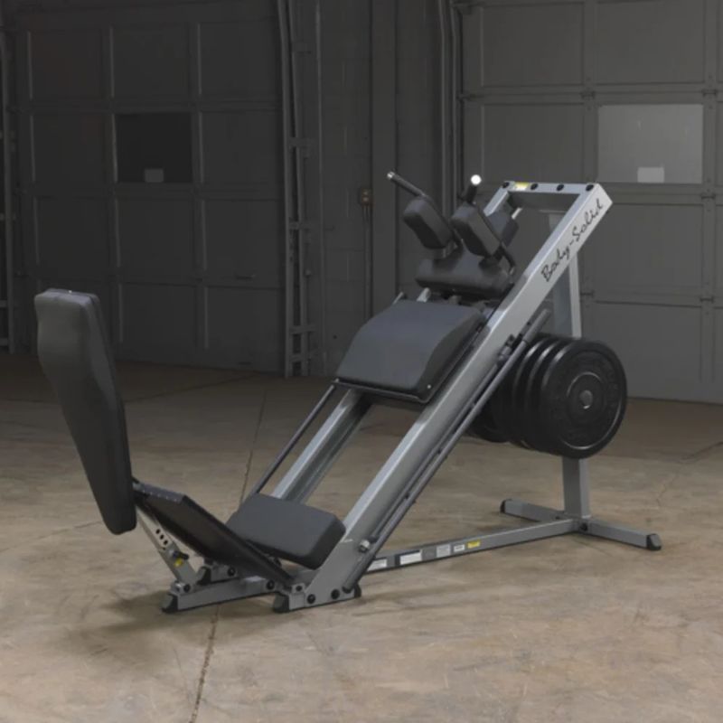 Body-Solid (#GLPH1100) Leg Press & Hack Squat in Silver