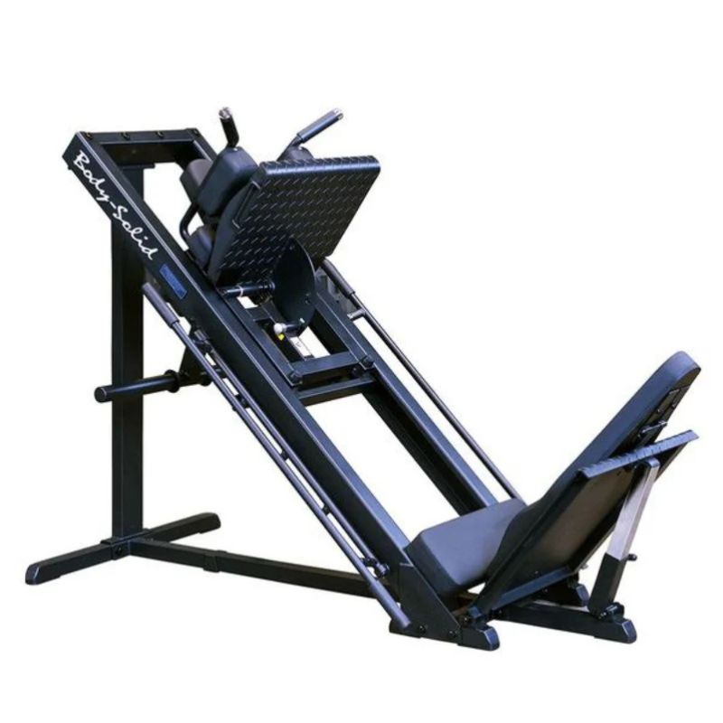 Body-Solid (#GLPH1100) Leg Press & Hack Squat in Silver