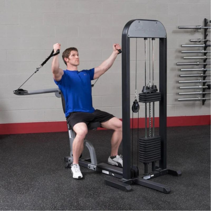 Body-Solid (#GMFP-STK) Pro-Select Functional Pressing Station in Black