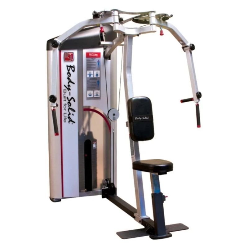 Body-Solid (#S2PEC) Pro Clubline Series II Pec Deck & Rear Delt in Silver
