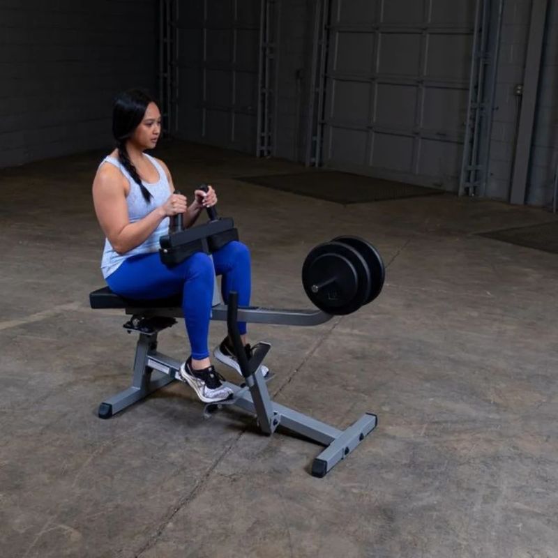 Body-Solid (#GSCR349) Seated Calf Raise in Silver